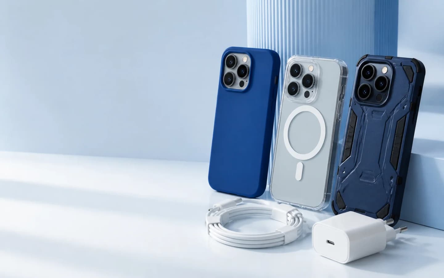 Pochettes de téléphone et chargeur disponibles au Maroc